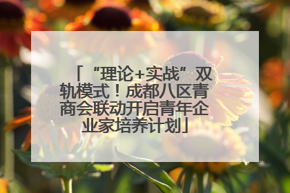 “理论+实战”双轨模式！成都八区青商会联动开启青年企业家培养计划