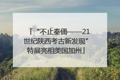 “不止秦俑——21世纪陕西考古新发现”特展亮相美国加州