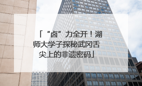 “卤”力全开！湖师大学子探秘武冈舌尖上的非遗密码