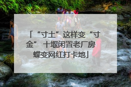 “寸土”这样变“寸金” 十堰闲置老厂房蝶变网红打卡地