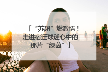 “苏超”燃激情！走进宿迁球迷心中的那片“绿茵”