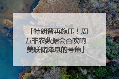 特朗普再施压！周五非农数据会否吹响美联储降息的号角