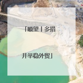 瞭望丨多措并举稳外贸