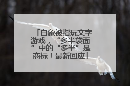 白象被指玩文字游戏，“多半袋面”中的“多半”是商标！最新回应