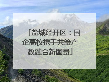 盐城经开区：国企高校携手共绘产教融合新图景