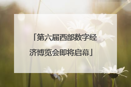 第六届西部数字经济博览会即将启幕
