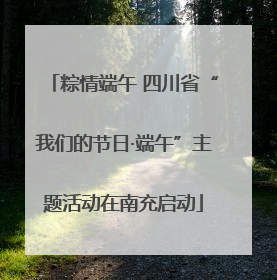粽情端午 四川省“我们的节日·端午”主题活动在南充启动