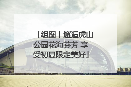 组图丨邂逅虎山公园花海芬芳 享受初夏限定美好