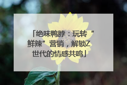 绝味鸭脖：玩转“鲜辣”营销，解锁Z世代的情感共鸣
