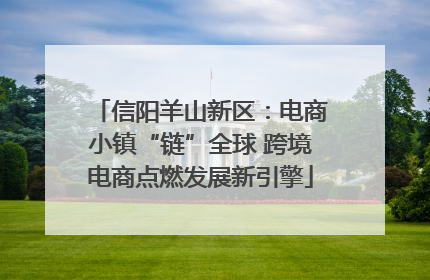 信阳羊山新区：电商小镇“链”全球 跨境电商点燃发展新引擎