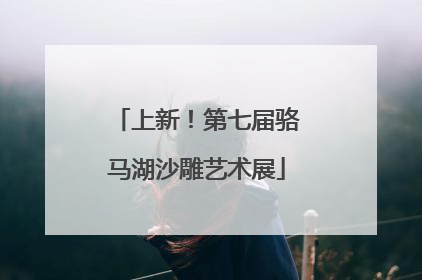 上新！第七届骆马湖沙雕艺术展