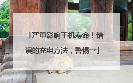 严重影响手机寿命！错误的充电方法，警惕→