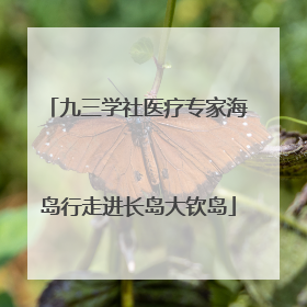九三学社医疗专家海岛行走进长岛大钦岛