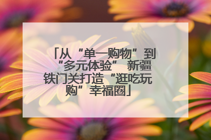 从“单一购物”到“多元体验” 新疆铁门关打造“逛吃玩购”幸福圈