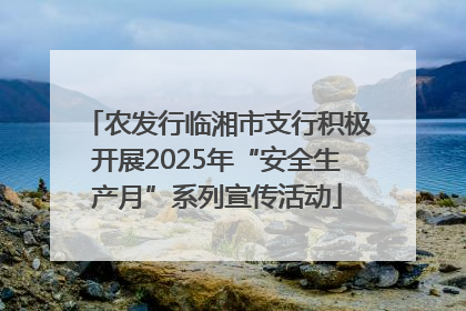 农发行临湘市支行积极开展2025年“安全生产月”系列宣传活动