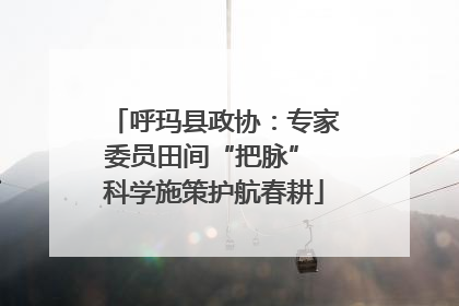 呼玛县政协：专家委员田间“把脉” 科学施策护航春耕