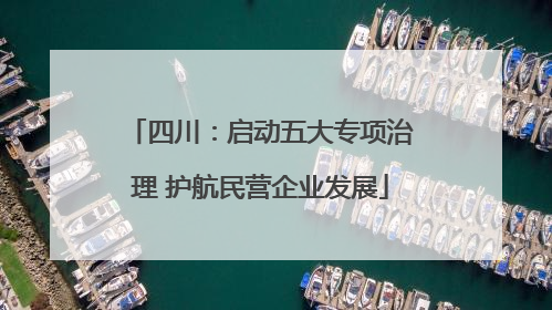 四川：启动五大专项治理 护航民营企业发展