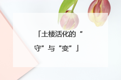 土楼活化的“守”与“变”