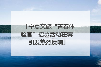宁夏文旅“青春体验官”招募活动在蓉引发热烈反响