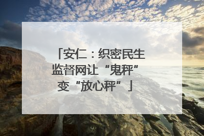 安仁：织密民生监督网让“鬼秤”变“放心秤”