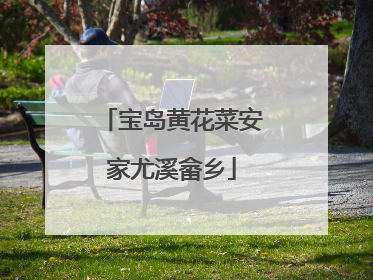 宝岛黄花菜安家尤溪畲乡