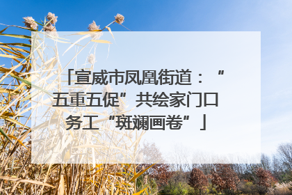 宣威市凤凰街道：“五重五促”共绘家门口务工“斑斓画卷”