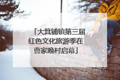 大箕铺镇第三届红色文化旅游季在曹家晚村启幕