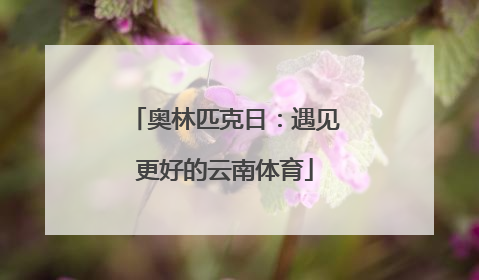 奥林匹克日：遇见更好的云南体育