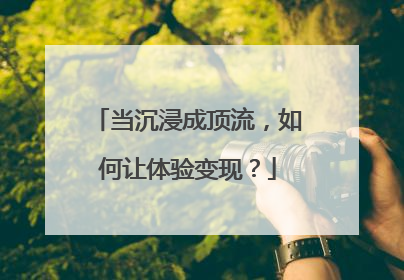 当沉浸成顶流，如何让体验变现？