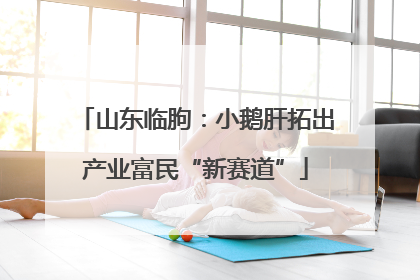 山东临朐：小鹅肝拓出产业富民“新赛道”