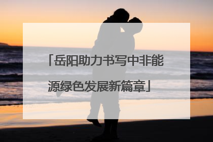 岳阳助力书写中非能源绿色发展新篇章