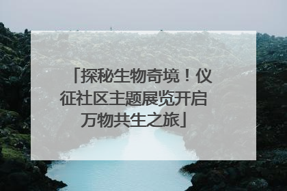 探秘生物奇境！仪征社区主题展览开启万物共生之旅