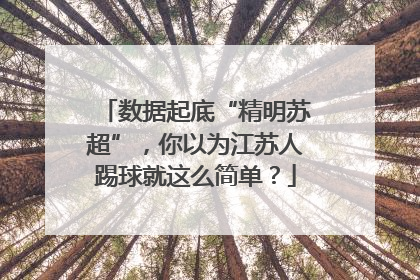 数据起底“精明苏超”，你以为江苏人踢球就这么简单？
