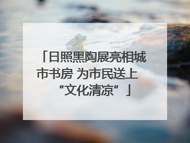 日照黑陶展亮相城市书房 为市民送上“文化清凉”