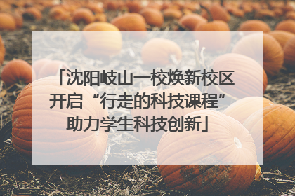 沈阳岐山一校焕新校区开启“行走的科技课程”助力学生科技创新