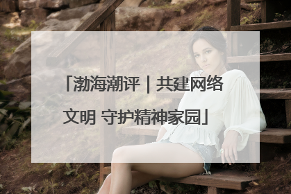 渤海潮评｜共建网络文明 守护精神家园