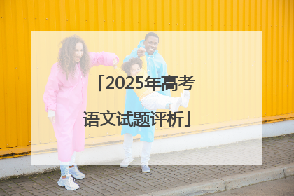 2025年高考语文试题评析