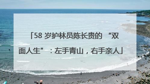58 岁护林员陈长贵的 “双面人生”：左手青山，右手亲人