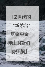 Z世代的“新茅台” 基金重金押注的新消费狂飙